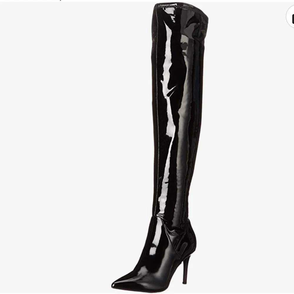 Jessica Simpson thigh high leather boot
